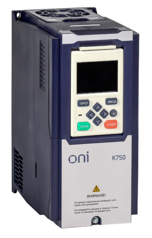 ONI K750-33-075HTM 3Ф 0,75кВт 380В 2,5А со встроенным тормозом ONI