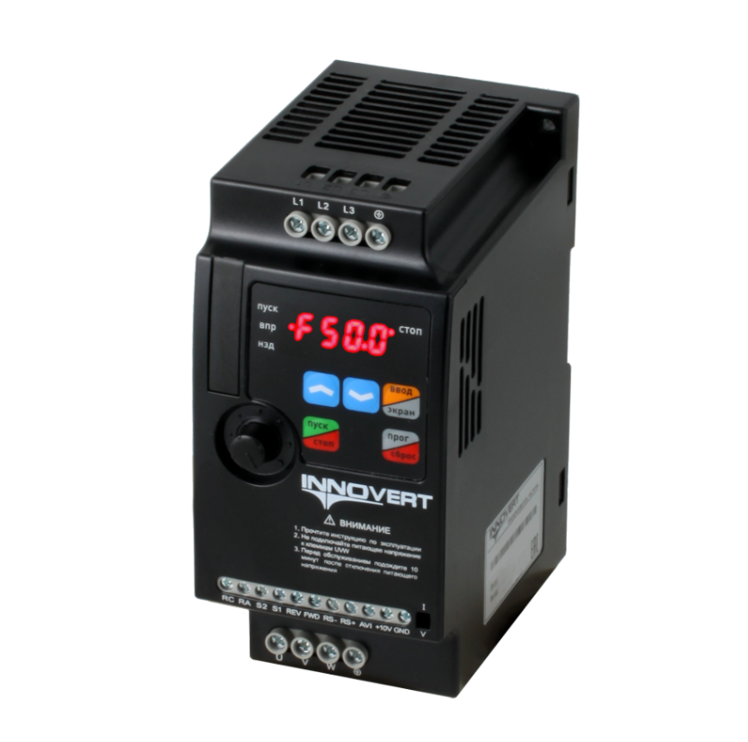INNOVERT ISD mini plus ISD152M43E, 1,5кВт, 380В, 4.0 А