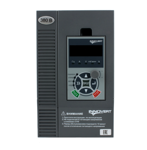 Преобразователь частоты INNOVERT PUMP IHD222P43T, 2,2кВт, 380В, 6А